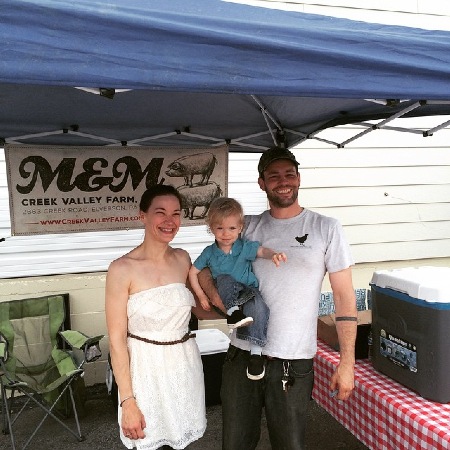Our first day at the Downingtown Farmers Market.